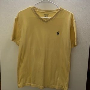 Ralph Lauren Men’s Yellow V Neck, Size S